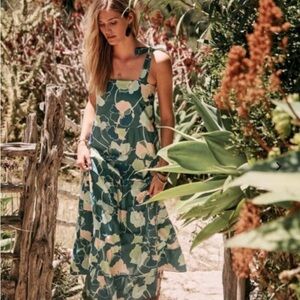 Sezane Annie maxi dress sz FR 36 / US 4